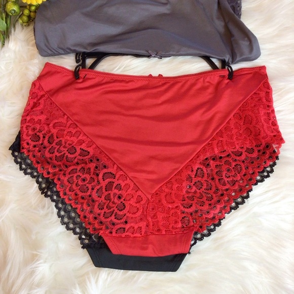 Lady Princess Intimates 3 Pack Queen Lace Back Briefs Panties Size 1X - Picture 2 of 5